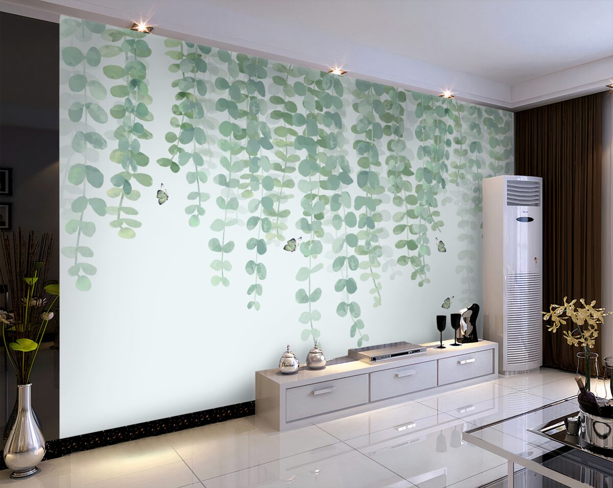 Fototapeta Zielone liście eukaliptusa