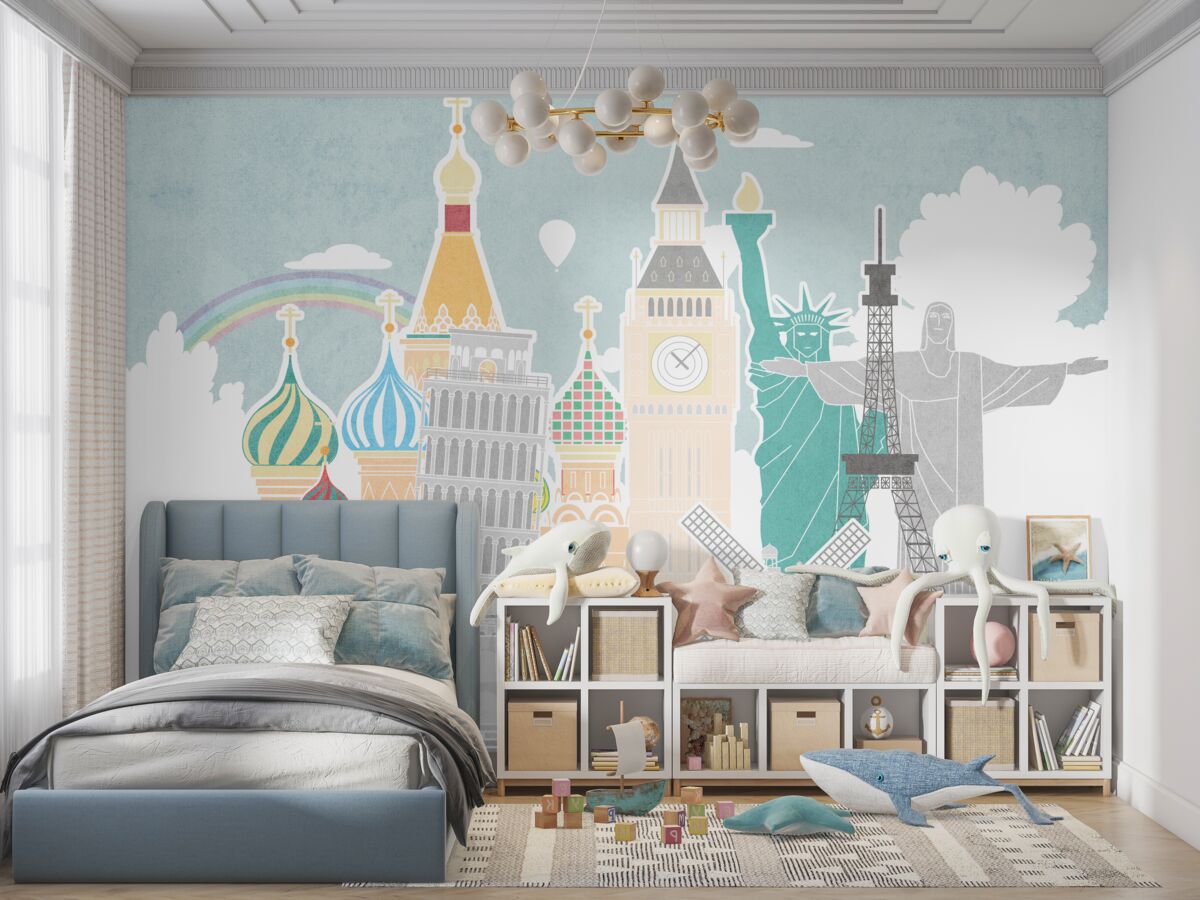 Fototapeta Atrakcje turystyczne świata