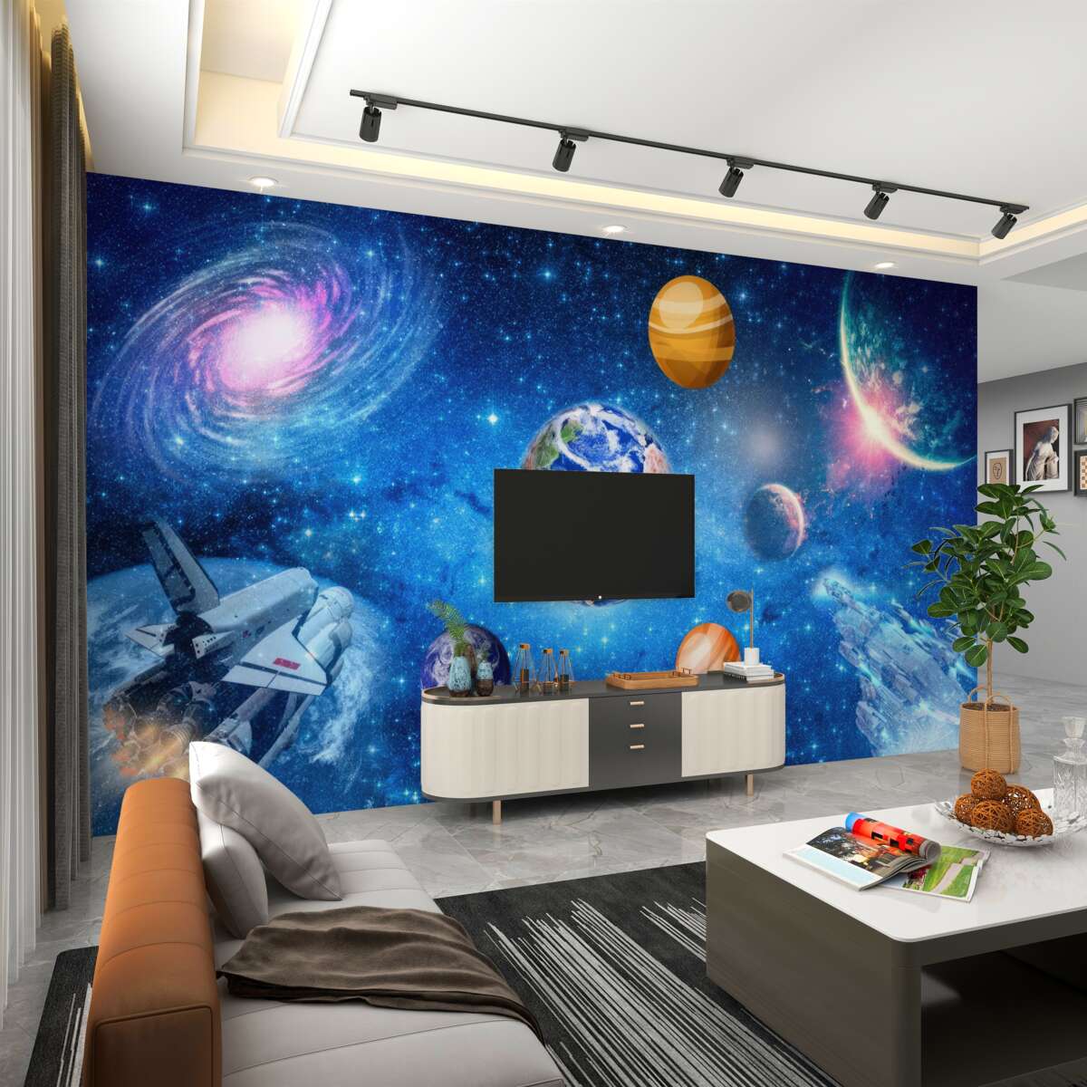 Fototapeta Kosmos i jego planety