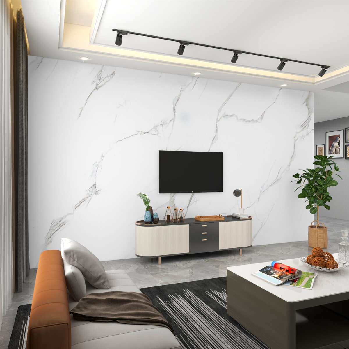 Fototapeta Marmur biały jak śnieg