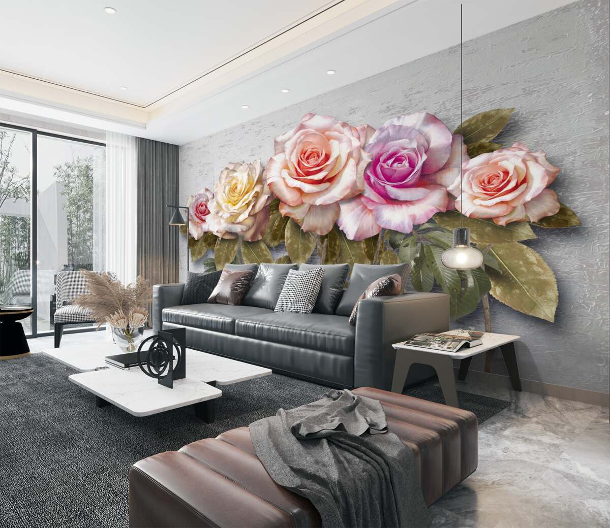 Fototapeta Kompozycja pięknych róż