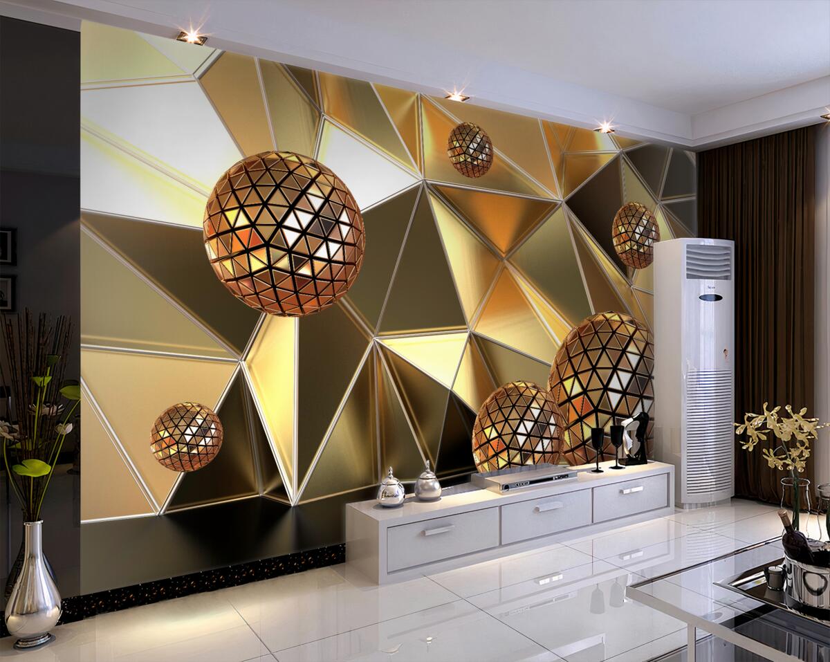 Fototapeta Metalowe kulki 3D