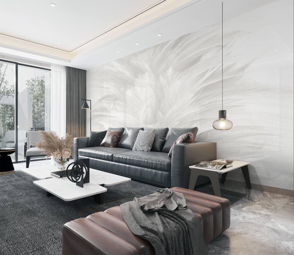 Fototapeta Pióra w ołówku