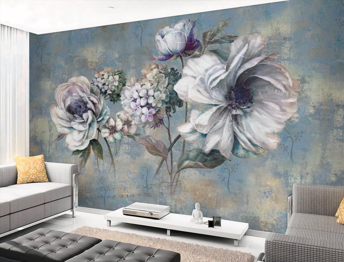 Fototapeta Kompozycja letnich kwiatów