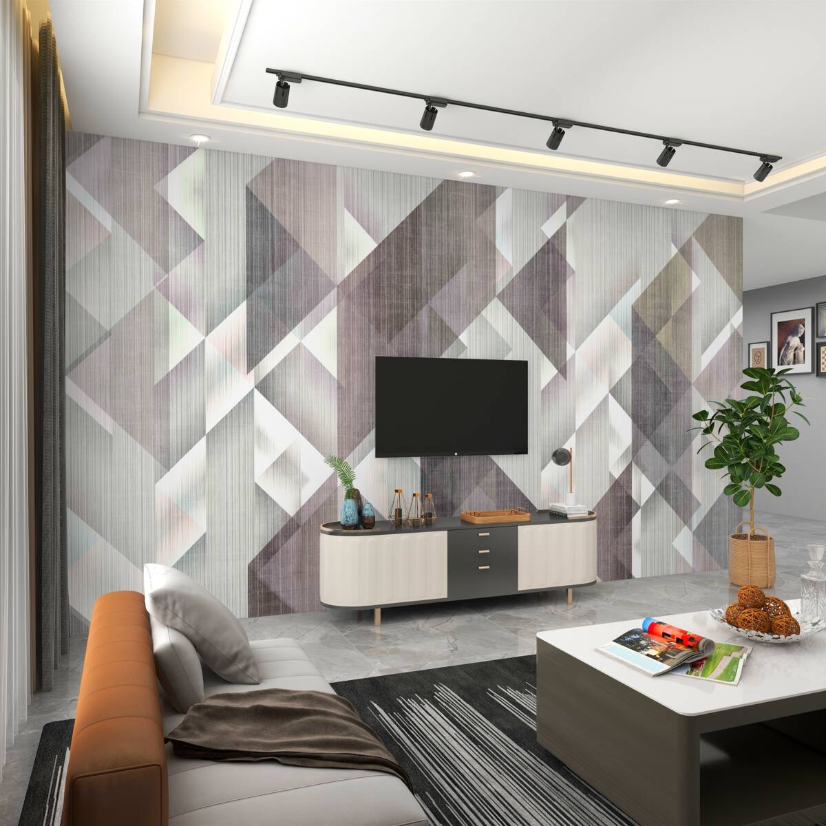 Fototapeta Pionowe kształty geometryczne