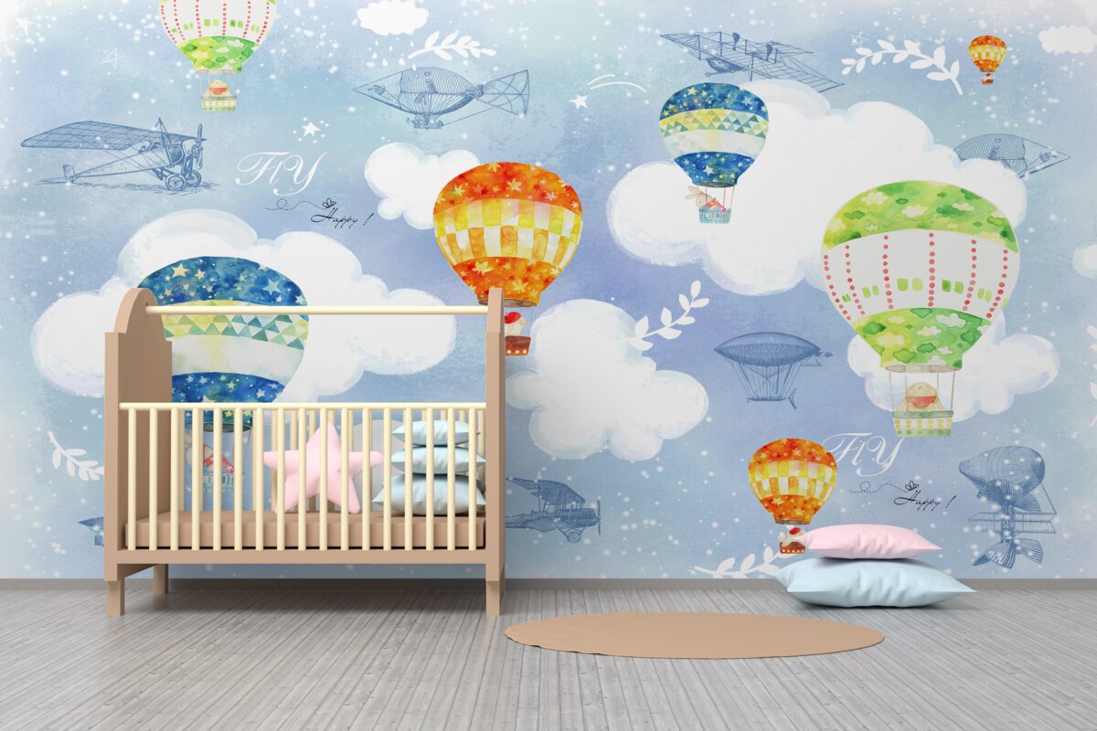 Fototapeta Kolorowe balony powietrzne