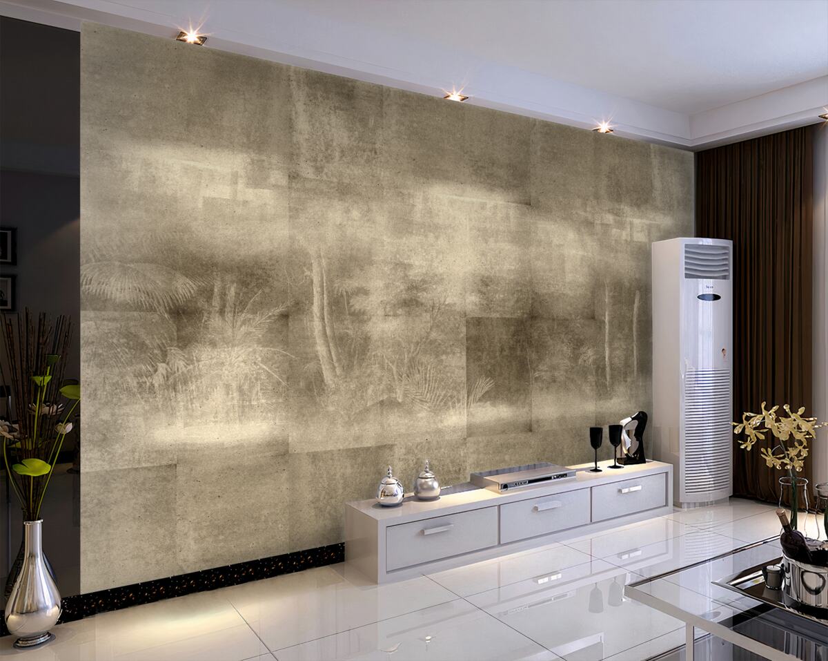 Fototapeta Nocny deszcz w sepii