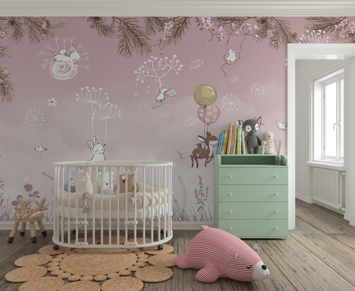 Fototapeta Kilka niedźwiedzi w trawie