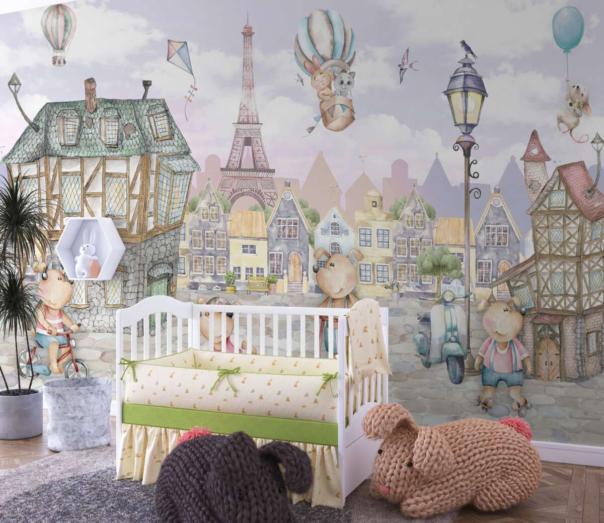 Fototapeta Miasto zwierząt