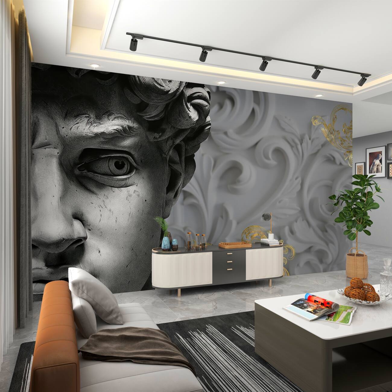 Fototapeta Obraz osoby jest abstrakcyjny w tle