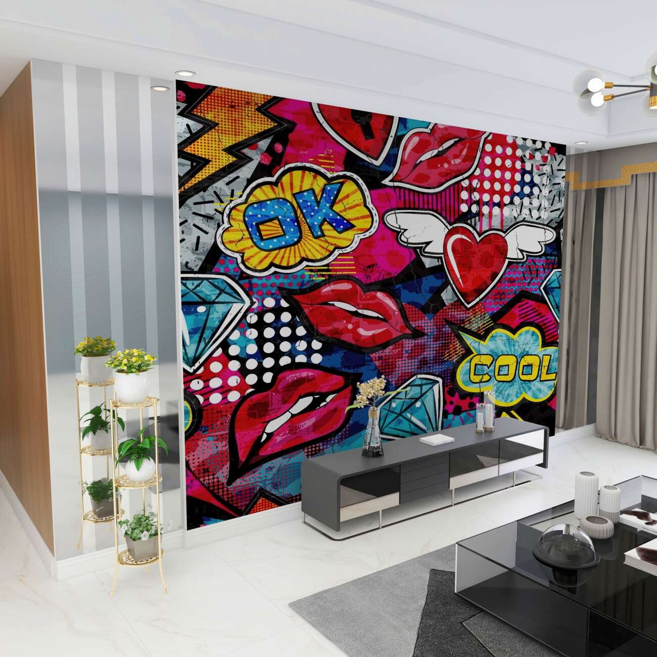 Fototapeta Nowoczesne graffiti