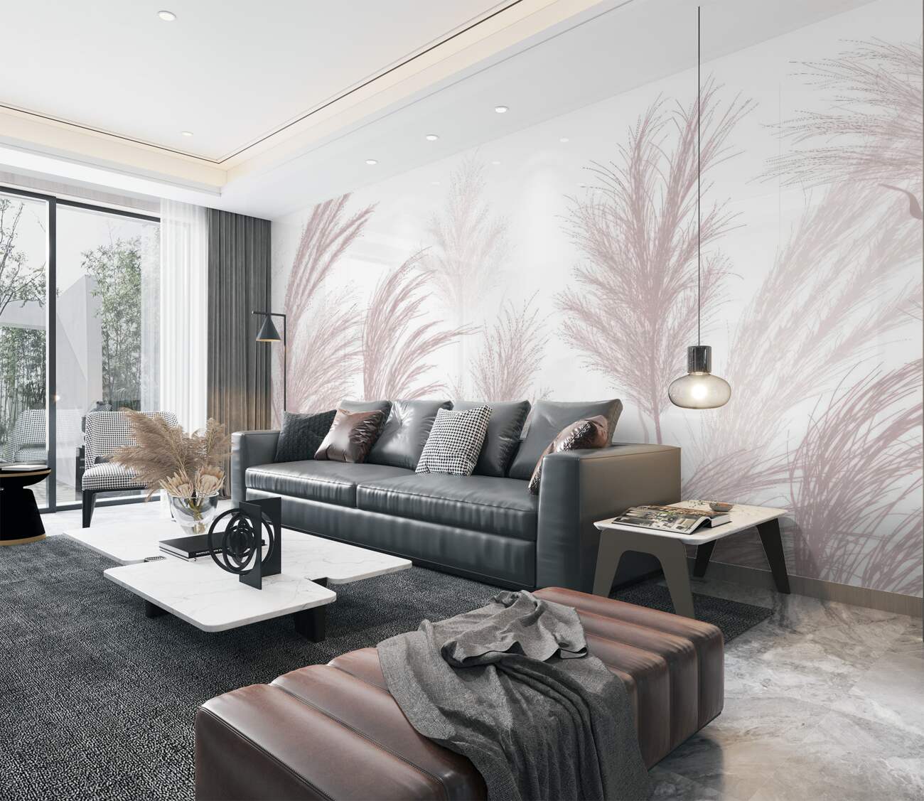 Fototapeta Gałęzie ziarna pola na wietrze