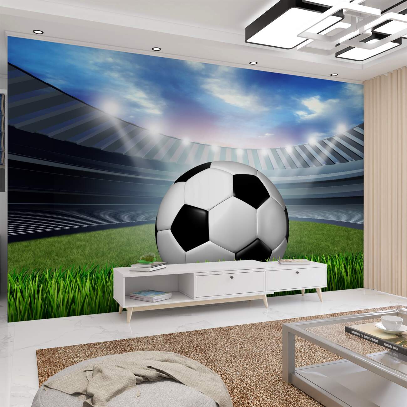 Fototapeta Star Ball na stadionie