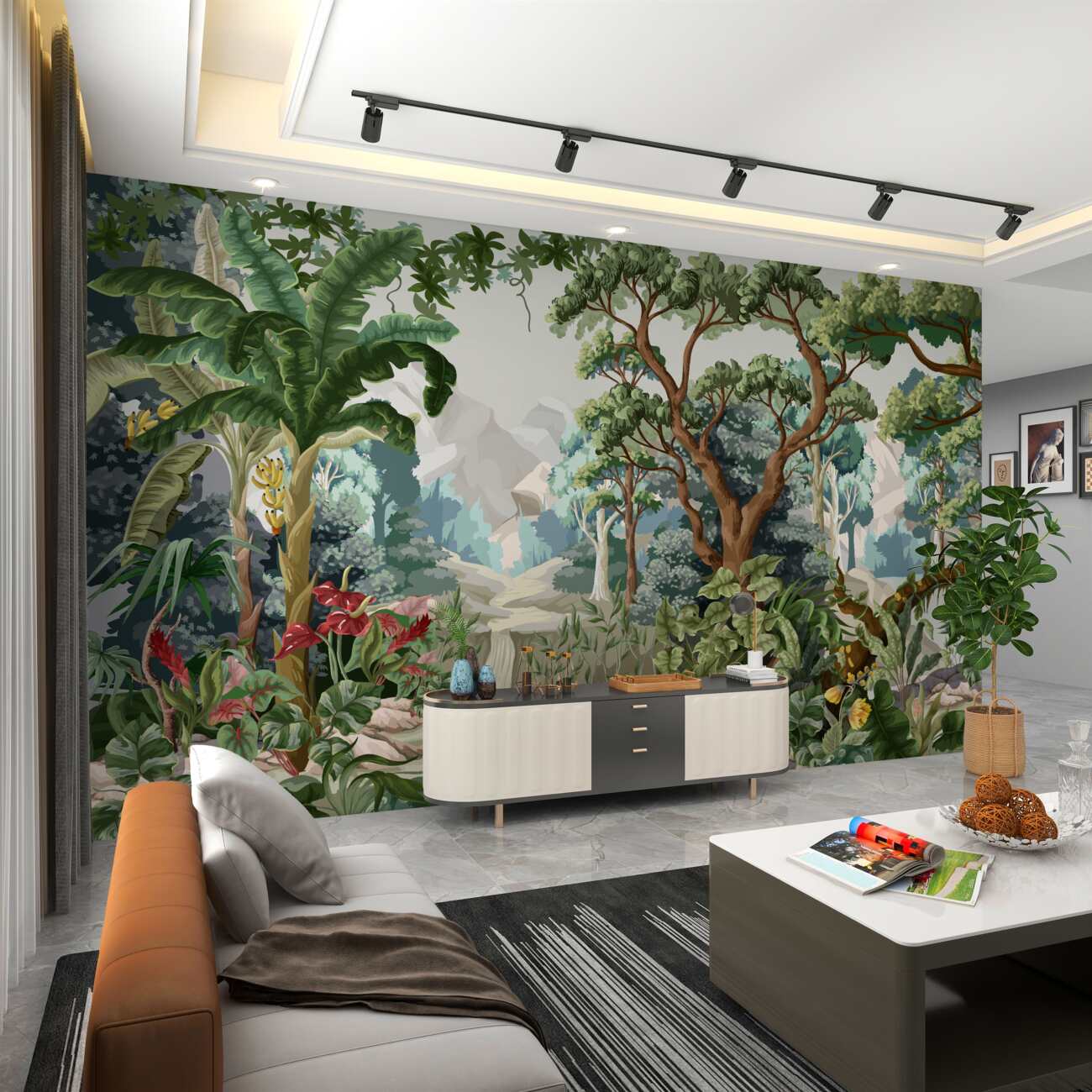 Fototapeta Piękny krajobraz tropików