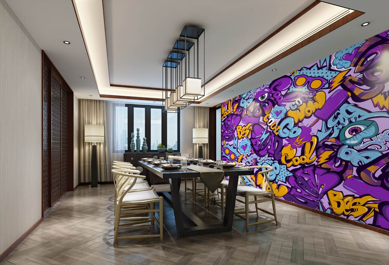 Fototapeta Nowoczesne napisy w graffiti