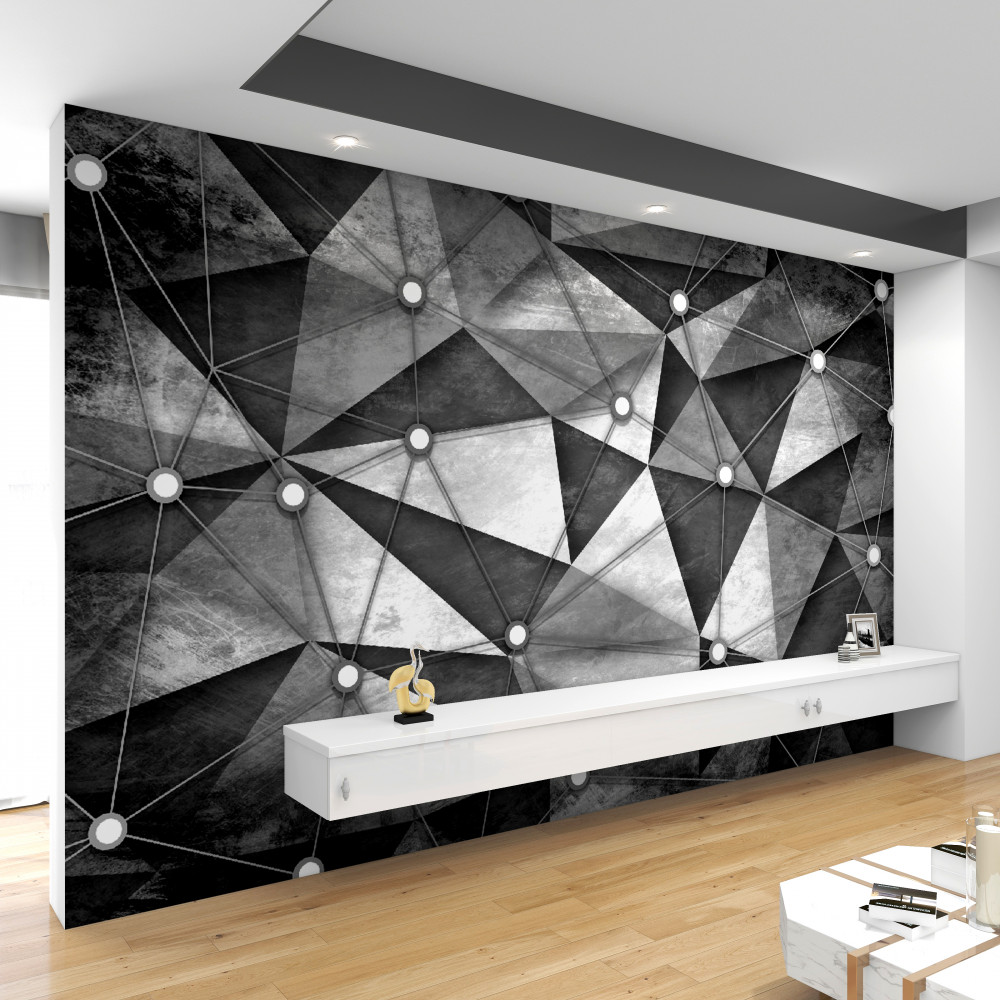 Fototapeta szare abstrakcyjne obrazy