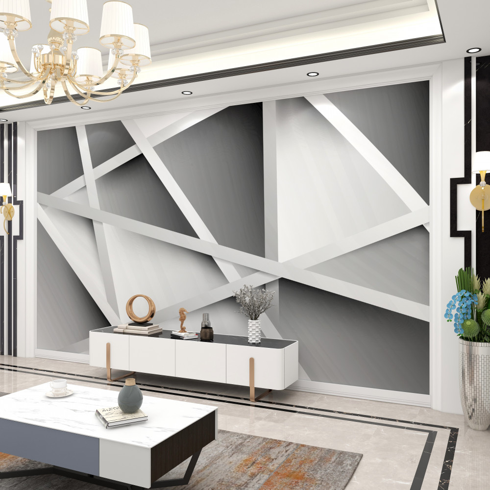 Fototapeta streszczenie szary bokeh