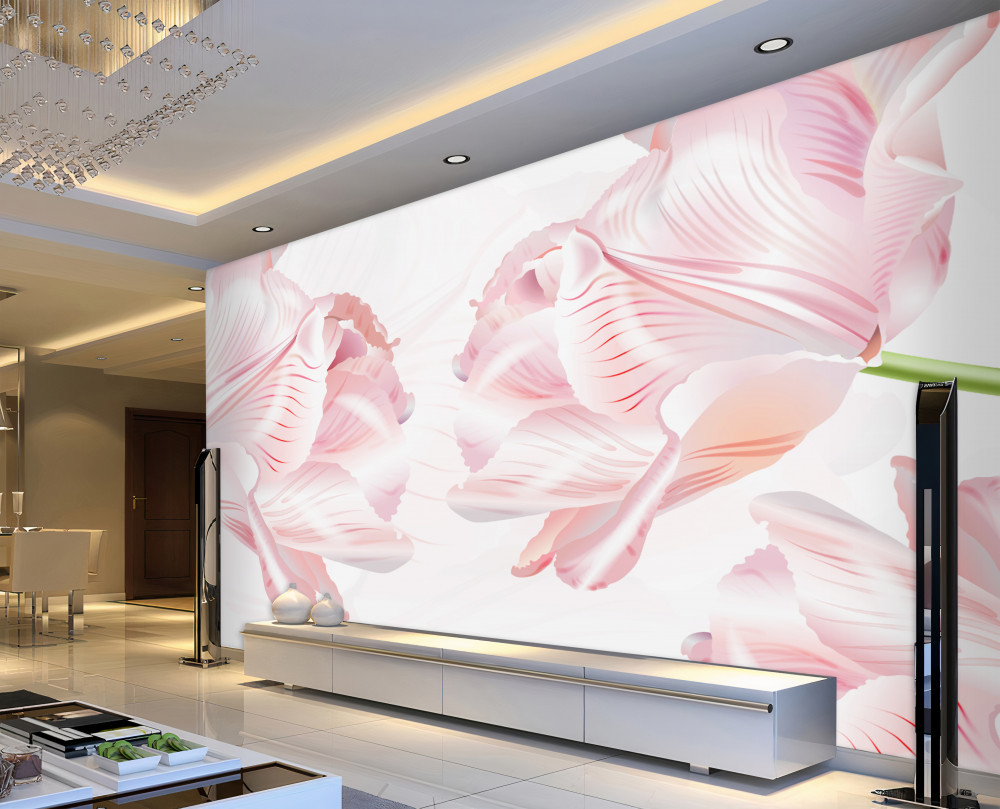 Fototapeta romantyczne różowe tulipany