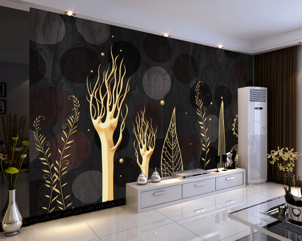 Fototapeta noc w lesie liściastym