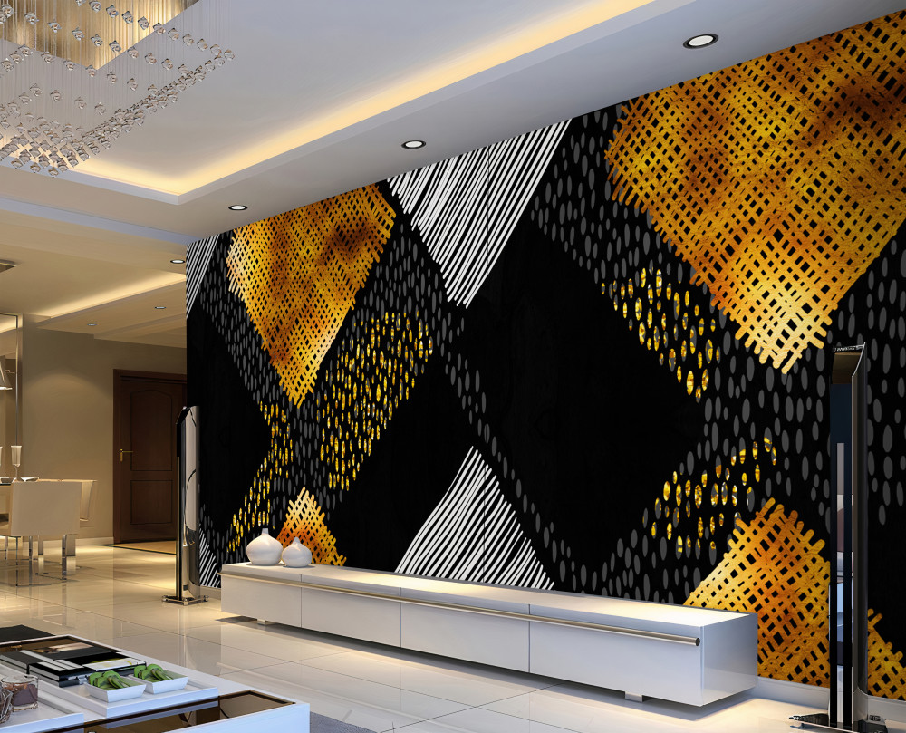 Fototapeta szczyty górskie z czarnego złota