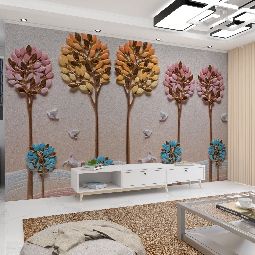 Fototapeta tropikalne wybrzeże i palmy