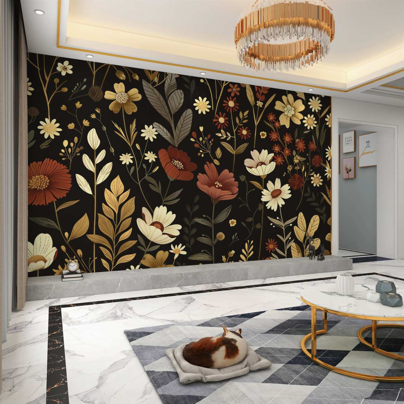 Fototapeta Kwiaty łąki są różne