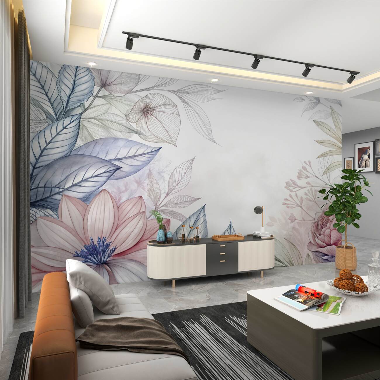 Fototapeta Rośliny pionowe i ogrodowe