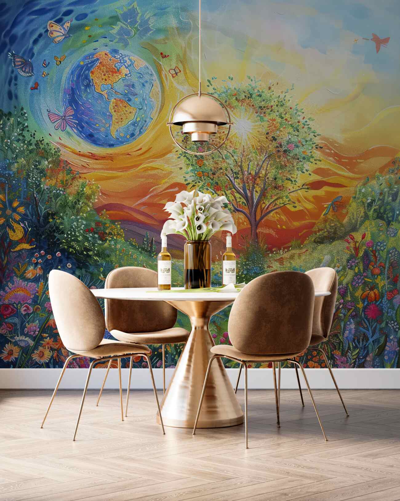 Fototapeta Ziemia i jej zielona roślinność