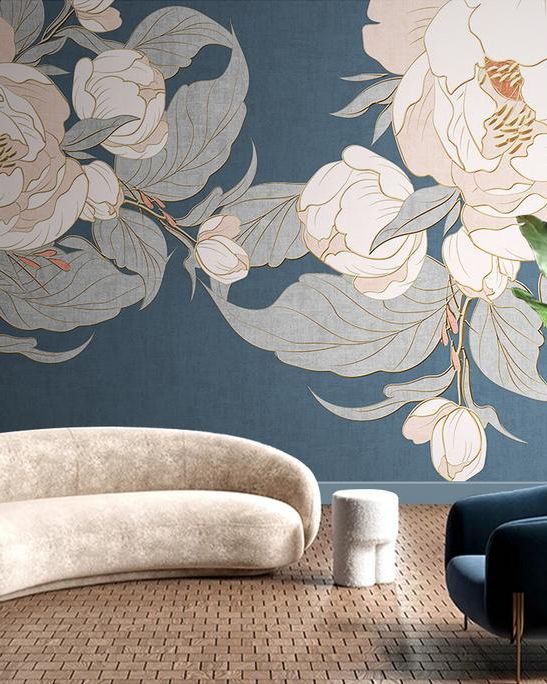 Fototapeta duże peonie