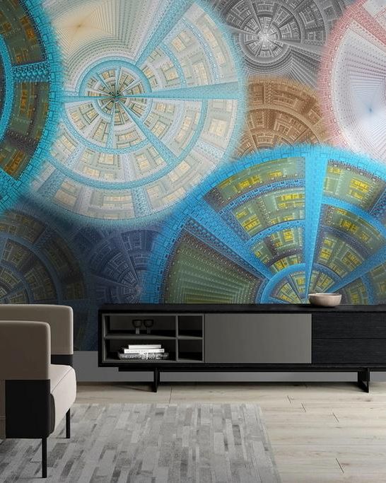 Fototapeta geometryczne obwody