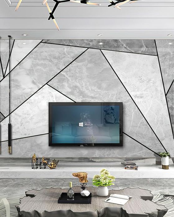 Fototapeta geometryczny szary