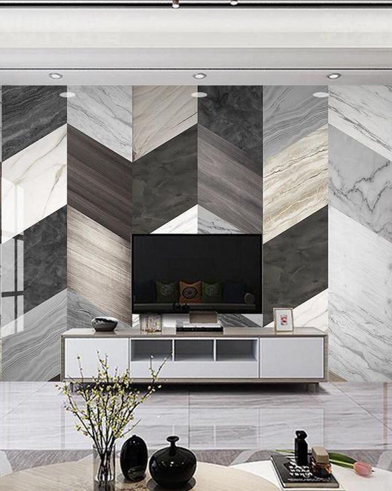 Fototapeta geometryczna szara