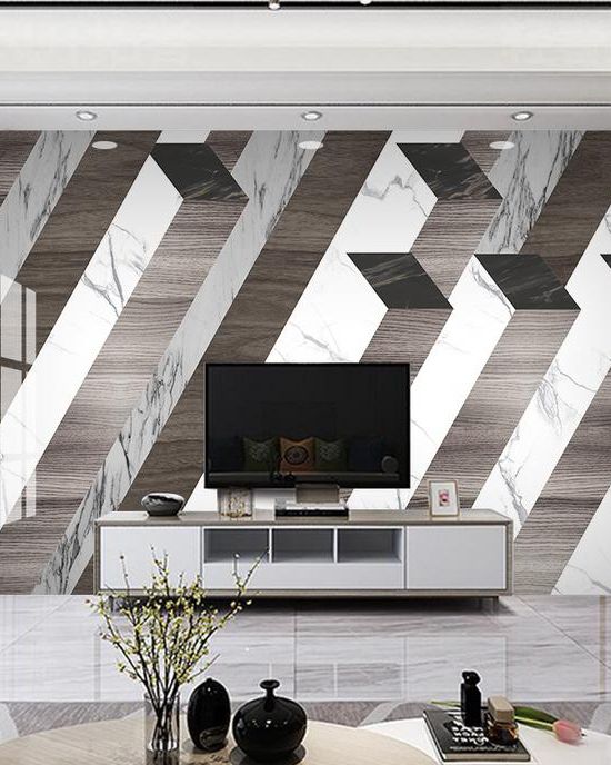 Fototapeta gerszty geometria szara biała