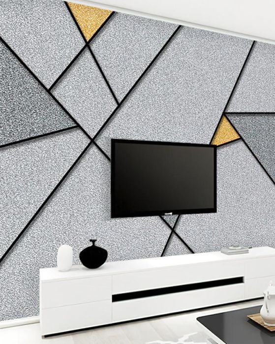 Fototapeta geometryczna białe szare słoneczne