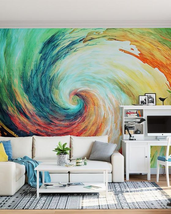 Fototapeta dynamiczne wiry