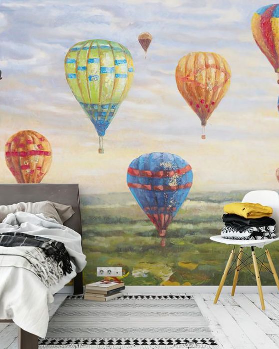 Fototapeta balony kolorowe