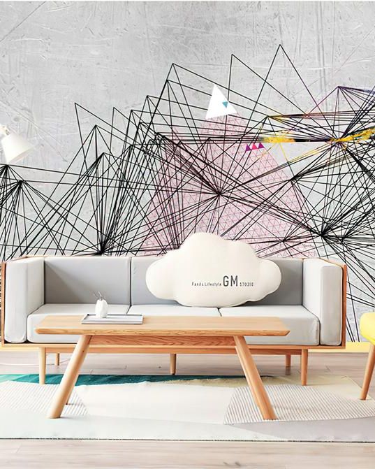 Fototapeta geometryczna kolorowa