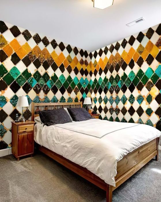 Fototapeta geometryczna czarna złota