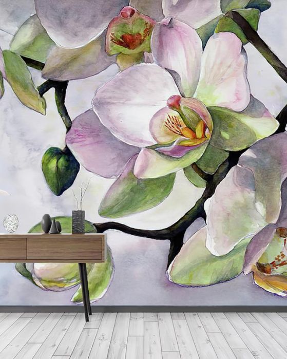 Fototapeta orchidea fioletowe