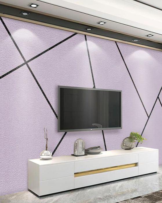 Fototapeta geometryczna lila