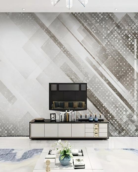 Fototapeta dynamiczne linie geometryczne