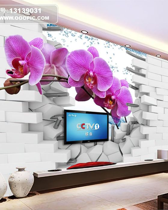 Fototapeta orchidea fioletowe