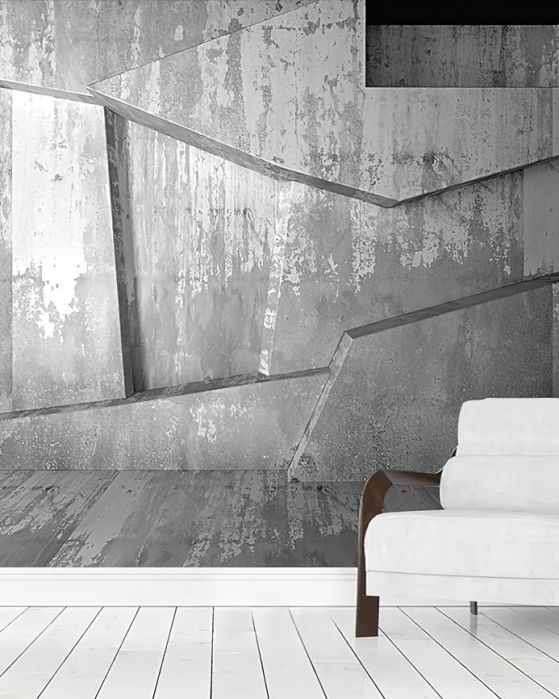 Fototapeta betonowy geometryczny