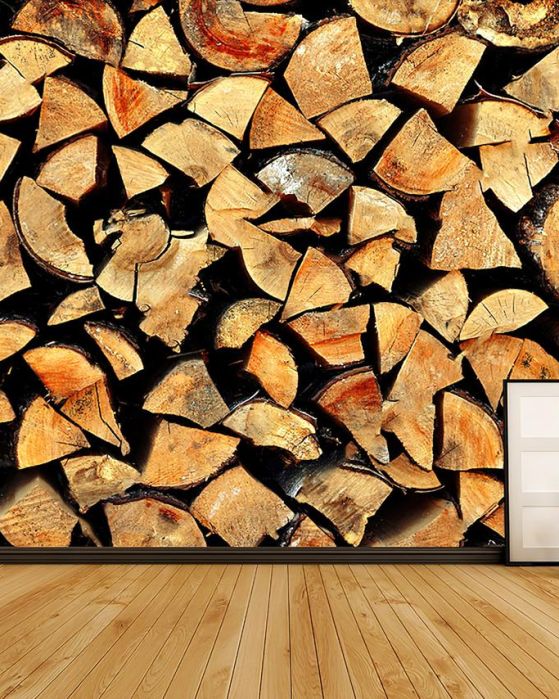 Fototapeta naturalne drewno