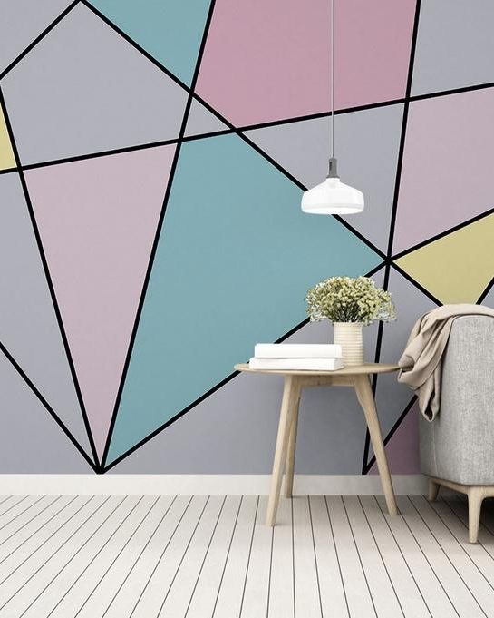 Fototapeta geometria kolory