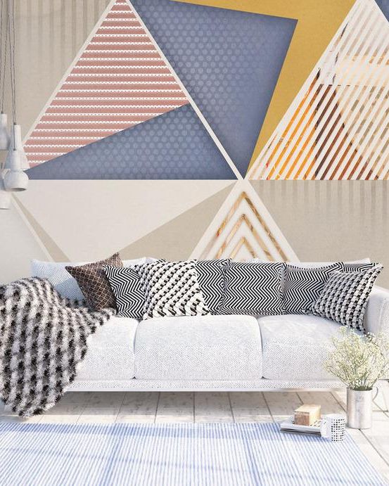 Fototapeta geometryczny kolorowy