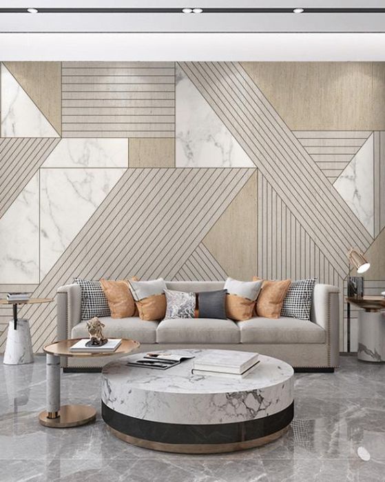 Fototapeta geometryczne diagonalne marmurowe