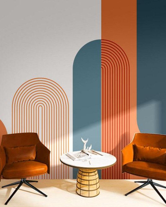 Fototapeta geometryczny kolorowy