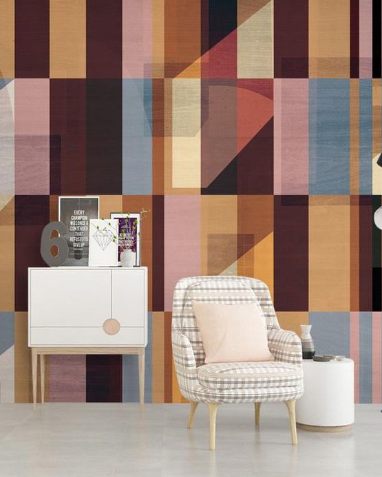 Fototapeta geometryczny kolorowy