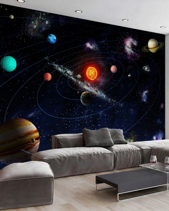 Fototapeta trajektoria planet galaktyki